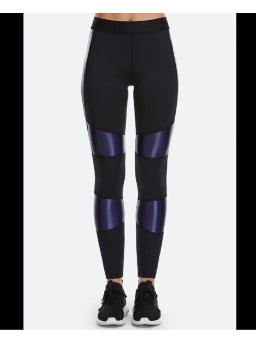 Alala Harley Tights with Metallic Navy Panels